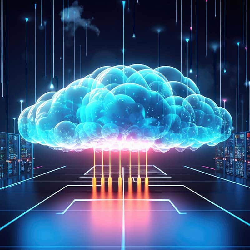 The cloud illustrated