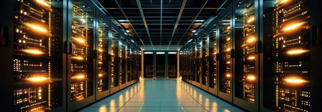 Server rack room