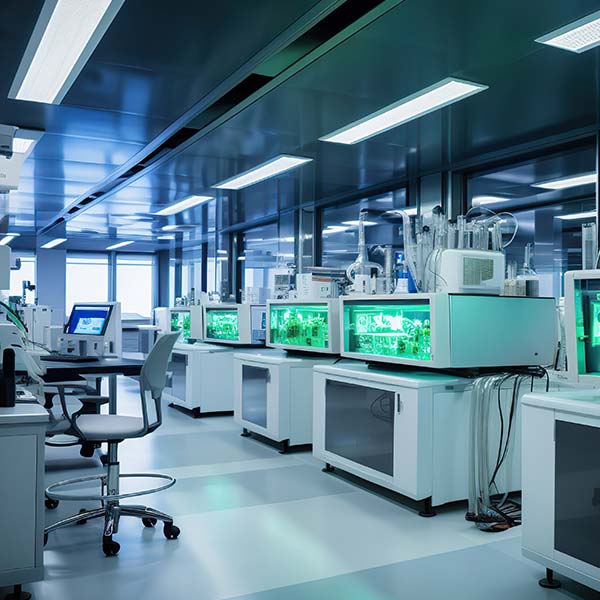 Lab interior