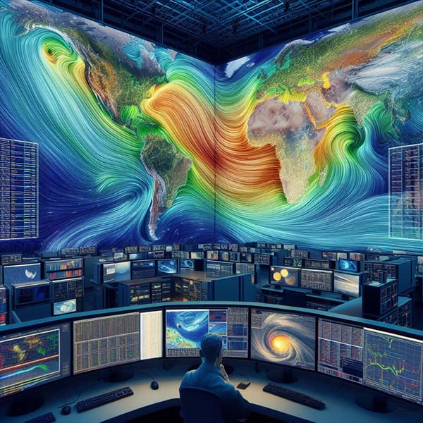 Weather projection office